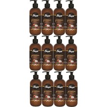 Sleepy Sıvı Sabun Premium 500ml Brown Care Seri (Doğal Badem/Hindistan Cevizi/Argan) (12 Li Set)