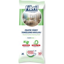 Fibril Yüzey Temizlik Havlusu 50 Yaprak Xl Temizlik Kokulu 18 Li Set 900 Yaprak Plastik Kapaklı