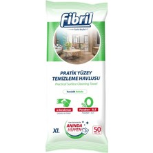 Fibril Yüzey Temizlik Havlusu 50 Yaprak Xl Temizlik Kokulu 3 Lü Set 150 Yaprak Plastik Kapaklı