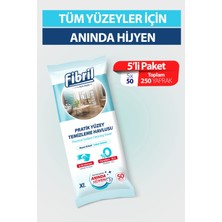 Fibril Yüzey Temizlik Havlusu 50 Yaprak Xl Beyaz Sirke-Sabun Kokulu 2 Li Set 100 Yaprak Plst Kpk