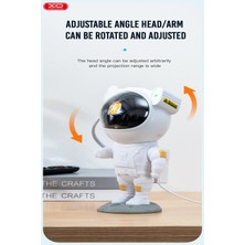 Xo Xo-Cf1 Astronot Gökyüzü Işıklı Yıldız Galaksisi Samanyolu Projektör Gece Lambası