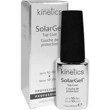 Kinetics Solar Gel Top Coat Günlük Oje Için Top Coat 15ml