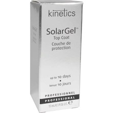 Kinetics Solar Gel Top Coat Günlük Oje Için Top Coat 15ml