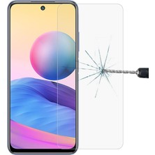 Coolacs Xiaomi Redmi Note 10 5g ile Uyumlu Ekran Koruyucu Şeffaf Temperli Kırılmaz Cam Ekran Koruyucu