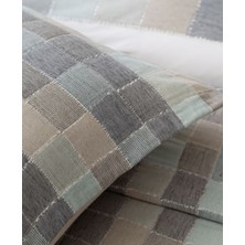 Apricitas Home Timeless Prime Set Piazza Indigo Çift Kişilik Nevresim Takımlı Yatak Örtüsü Seti Battaniye