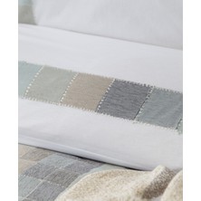 Apricitas Home Timeless Prime Set Piazza Indigo Çift Kişilik Nevresim Takımlı Yatak Örtüsü Seti Battaniye