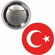 Rozet Türk Bayrağı