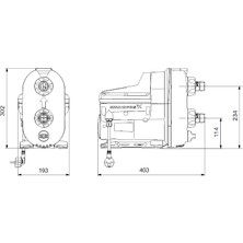 Grundfos Scala2 3-45 A Kompakt Hidrofor