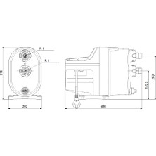 Grundfos Scala1 3-45 Kompakt Hidrofor