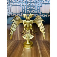 MYK Hediye ve Sanat Atölyesi Çift Başlı Selçuklu Kartalı Ofis Masa Üzeri Dekor Hediyler Anlamlı