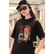 Populus One Piece Shanks Siyah Tişört