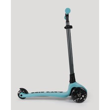 Let's Be Child Let's Ride Two Işıklı Katlanabilir 3 Tekerlekli Scooter Turkuaz
