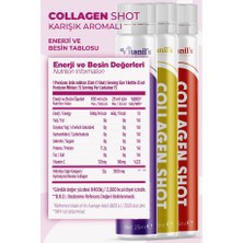 Vitanil's Nutrition Hidrolize Collagen Shot 15 Li Kutu Exotic Mix - Karışık Aromalı Tip