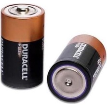 Duracell Pil Büyük Boy  (D) 2'li