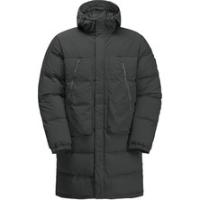 Jack Wolfskin Dellbrueck Long Jkt Unisex Outdoor Montu 1207551-6502 Siyah