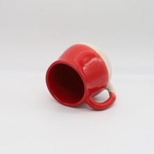 Tardan Clark Seramik Kupa 400 ml Xkırmızı