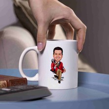 Hediye Moda Iş Adamlarına Özel Karikatürlü Kupa Bardak