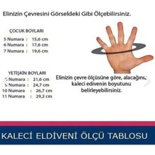 Tryon Kidz Siyah Çocuk Kaleci Eldiveni