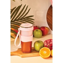 Cookplus Pink Taşınabilir Şarjlı Smoothie Blender