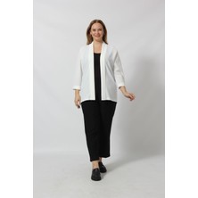 Moda Berray Büyük Beden Blazer Ceket