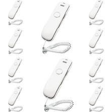 Karel 10 Adet Beyaz TM902 Duvar Telefonu
