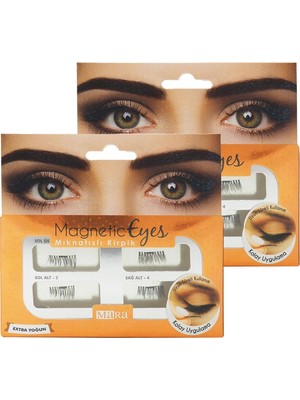 Mara Magnetic Eyes Mıknatıslı Kirpik Ekstra Yoğun 2 Adet