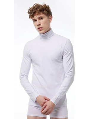 Malabadi 063 Erkek Tam Balıkçı Yaka Uzun Kol Likralı Modal Body