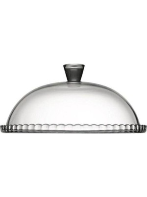 Paşabahçe Kapaklı Cam Fanus Kek Fanusu 95198