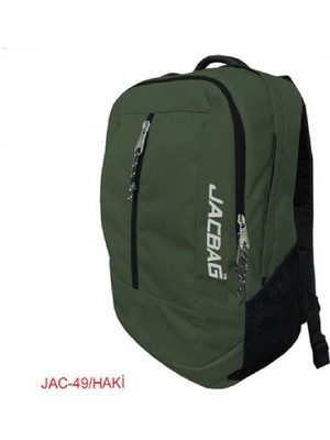 Jacbag Neo-Iki Bölmeli Sırt Çantası Neo Jac-Haki
