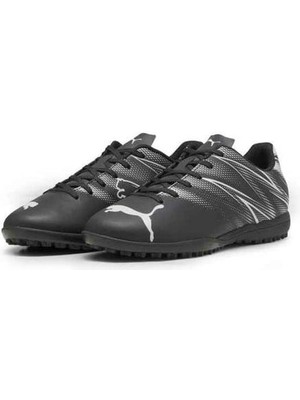 Puma Attacanto Tt 107478 Erkek Halısaha Futbol Ayakkabı Microfiber Malzemeden Siyah Renk