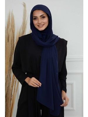 Aisha's Design Penye Iç Boneli Şifon Şal,ps-46