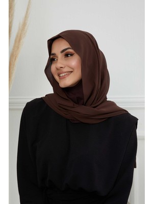 Aisha's Design Penye Iç Boneli Şifon Şal,ps-46
