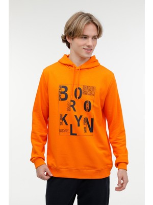 Kinetix ml Brooklyn 17BRKLYN 3pr Turuncu Erkek Sweatshirt