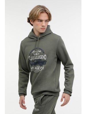 Kinetix Me Percy-B 17ED08 3pr Haki Erkek Sweatshirt