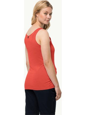 Jack Wolfskin Pack & Go Tank Kadın Atlet 1807283-2184 Tango Orange