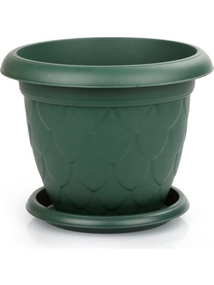 Fidan Sepetim Damla Saksı 37 Litre - Yeşil Renk