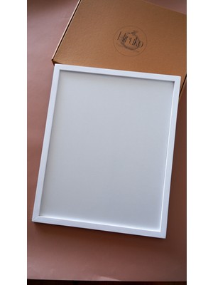 Ahşap Çerçeve 40X50CM Premium Frame Puzzle Forma Düğün Nişan Fotoğraf Çerçevesi