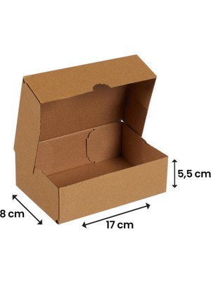Packanya 17x8x5,5-50 Adet Kesimli Kutu - Internet ve Kargo Kutusu