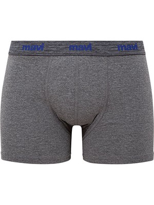 Mavi Erkek Gri Basic Boxer 0911180-83096