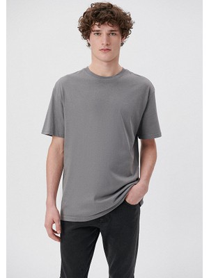 Mavi Erkek Gri Basic Tişört 066249-70096