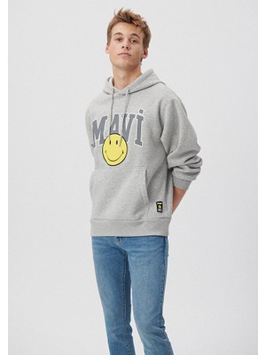 Mavi Erkek Mavi X Smiley Originals Gri Sweatshirt 0S10060-80196