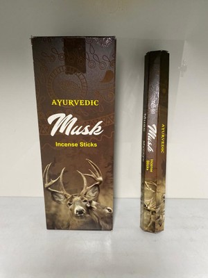 Ayurvedic Incense Ayurvedıc Musk (Hx) Tütsü