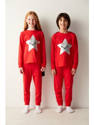 Penti Unisex Young Star Pijama Takımı