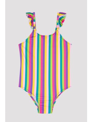 Penti Kız Çocuk Çizgili Mayo