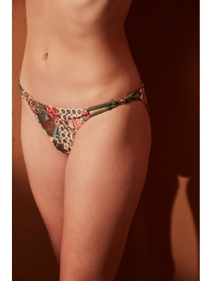 Penti Çok Renkli Paisley Side Bikini Altı