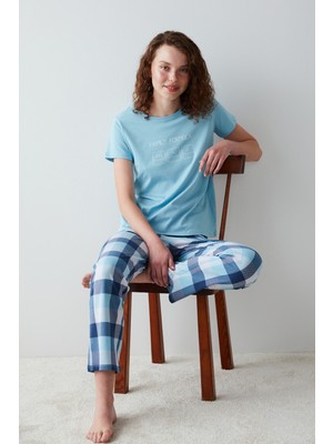 Penti Family Formula Kareli Pijama Takımı