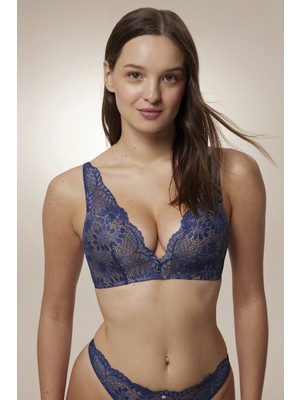 Penti Dreamy Push Up Lacivert Sütyen