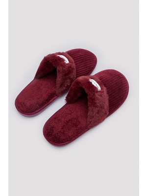 Penti Cozy Bordo Terlik