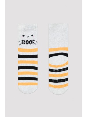 Penti Çok Renkli Çizgili Soket Çorap