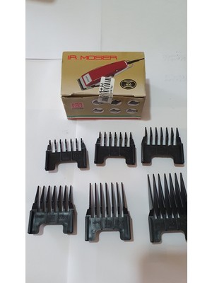 Moser 1400 Tarak Seti 6 Adet 3 mm, 6 mm, 9 mm, 12 mm, 18 mm, 25 mm Özellikli Saç Bakım Aksesuarı